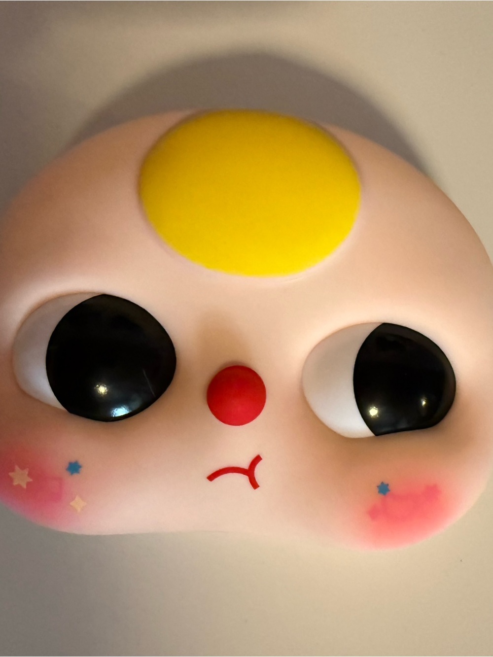Baby Three 400% faceplate with boba eyes
